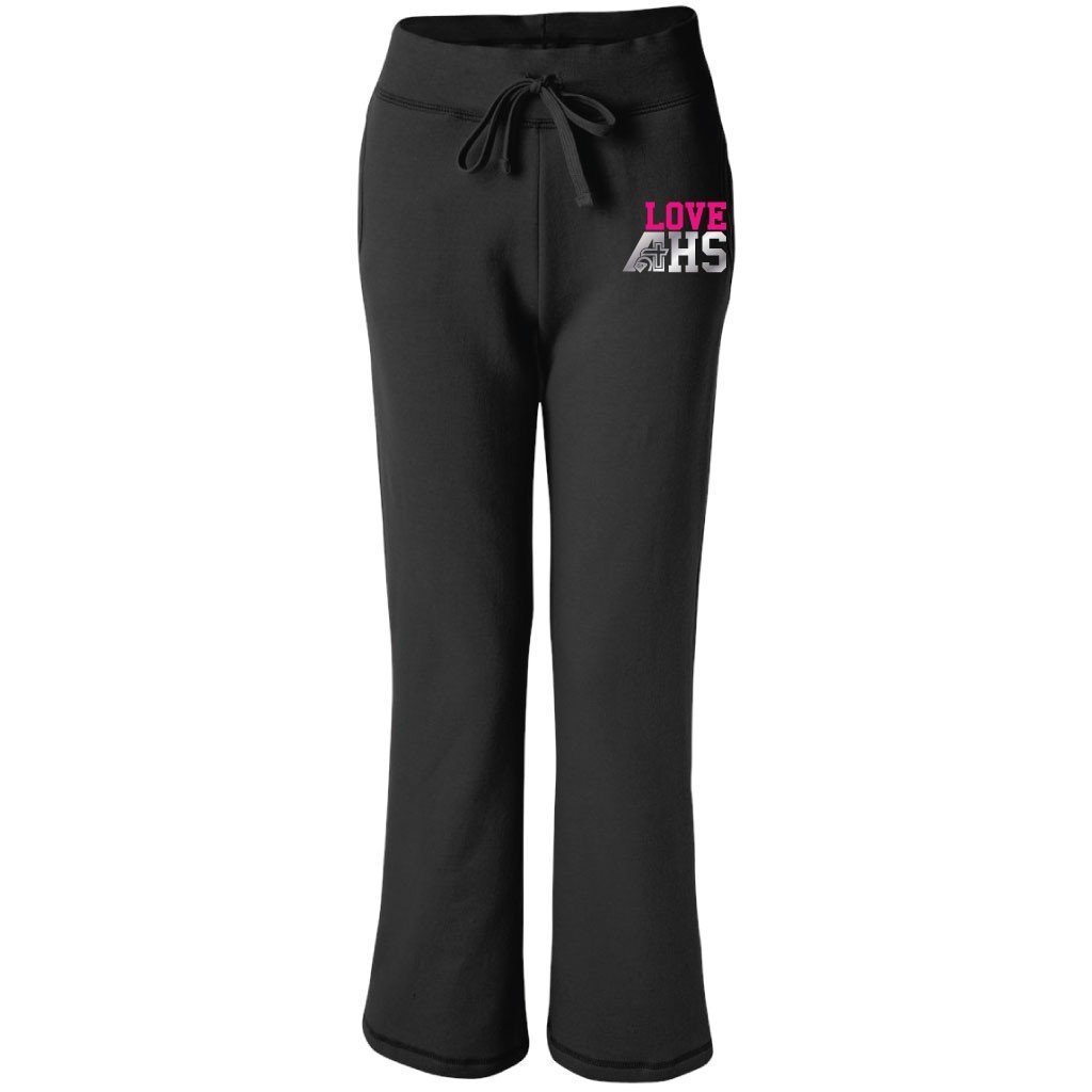 Love AHS Black Ladies Sweatpants | VictoryStore – VictoryStore.com