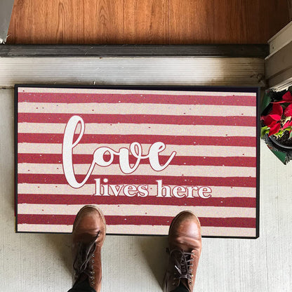 Love Lives Here Doormat (19982)