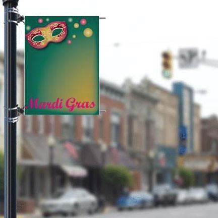 Main Street 36"x48" Pole Banner FREE SHIPPING