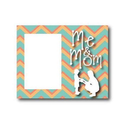 Me and Mom Chevron Picture Frame