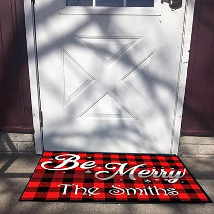 Christmas doormat