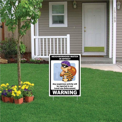 Neighborhood Watch Sign or Sticker