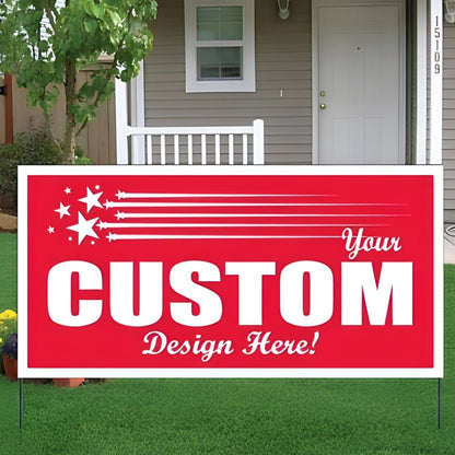 Next Day Yard Signs | 4' x 8'