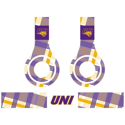 University of Northern Iowa - Set of 3 Patterns - Skins for Beats Solo HD - FREE SHIPPING