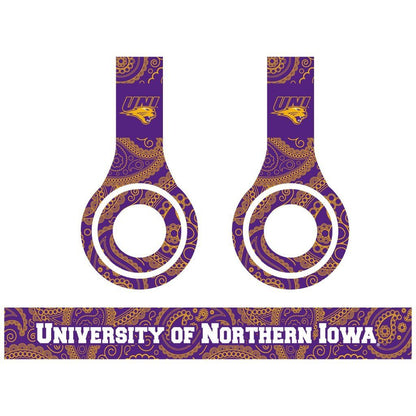 University of Northern Iowa - Set of 3 Patterns - Skins for Beats Solo HD - FREE SHIPPING