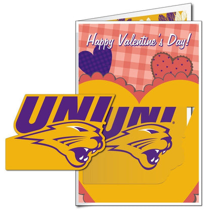 University of Northern Iowa 2'x3' Giant Valentines Greeting Card