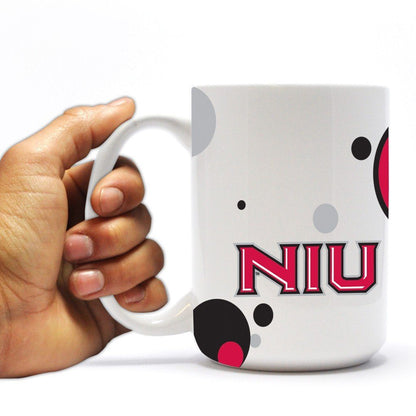 Northern Illinois University 15oz Coffee Mug “ Circles Design