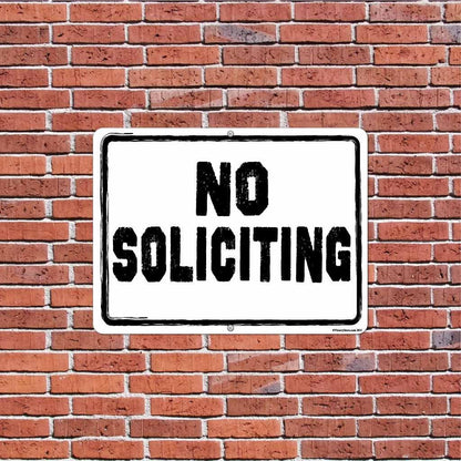 No Soliciting Sign or Sticker - #5