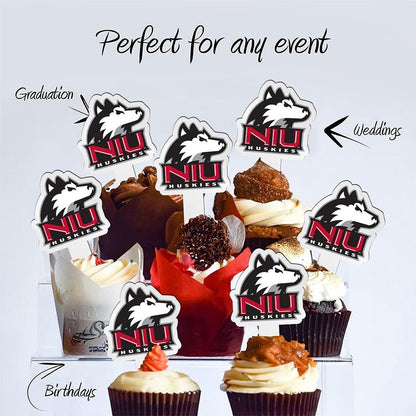 Northern Illinois University Cupcake Toppers - Officially Licensed