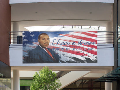 Patriotic 'I Have a Dream' MLK Day Banner (19986)