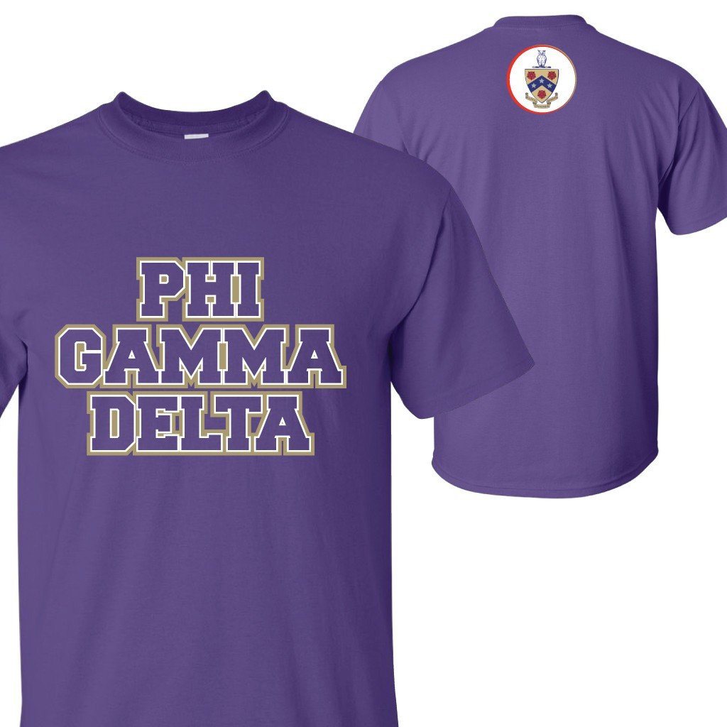 Phi gamma delta shirts best sale