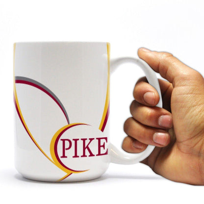 Pi Kappa Alpha 15oz Coffee Mug “ Pike Swoop Design