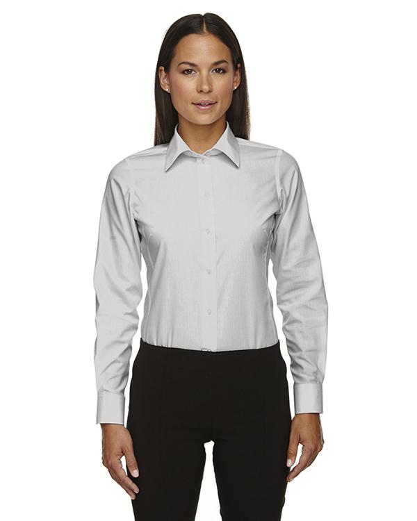 QCR Ladies' Broadcloth Button Down Shirt | VictoryStore – VictoryStore.com