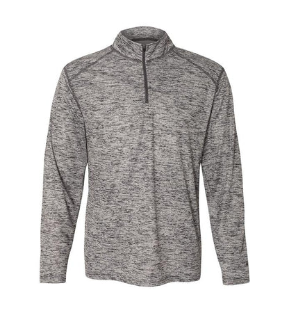 QCR Men's Tonal Blend Quarter Zip Pullover