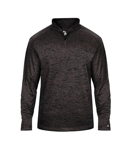 QCR Men's Tonal Blend Quarter Zip Pullover