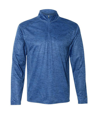 QCR Men's Tonal Blend Quarter Zip Pullover