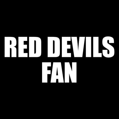 Red Devils Fan Black Folding Camping Chair