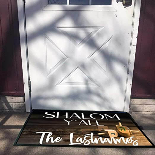 shalom doormat