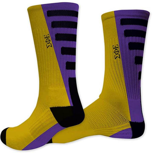 Sigma Phi Epsilon Performance Crew Sock w/Lettering