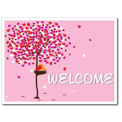 Welcome Wedding Yard Sign with stakes - 18"x24" - FREE SHIPPING