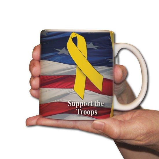 Support the Troops Coffee Mug | VictoryStore – VictoryStore.com