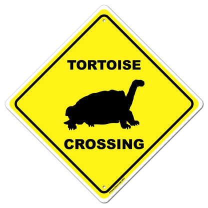 Tortoise Crossing Sign or Sticker