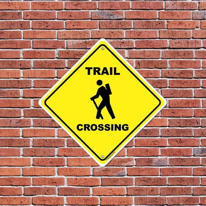 Trail Crossing Sign or Sticker