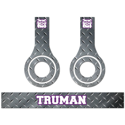 Truman State University - 3 Metal Patterns Skins for Beats Solo HD - FREE SHIPPING