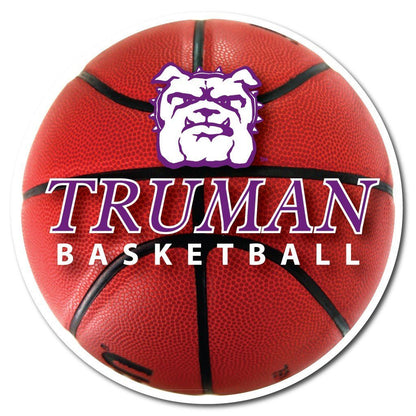 Truman State University Basketball Shaped Plastic Yard Sign - FREE SHIPPING