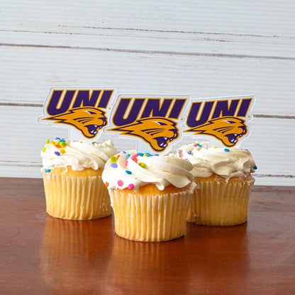 University of Northern Iowa Cupcake Toppers, Officially Licensed