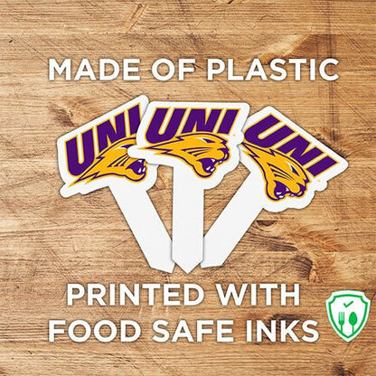 University of Northern Iowa Cupcake Toppers, Officially Licensed