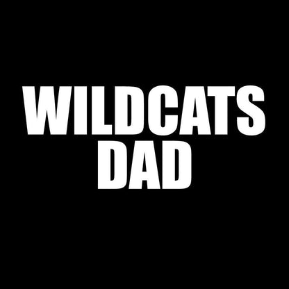 Wildcats Dad Black Folding Camping Chair