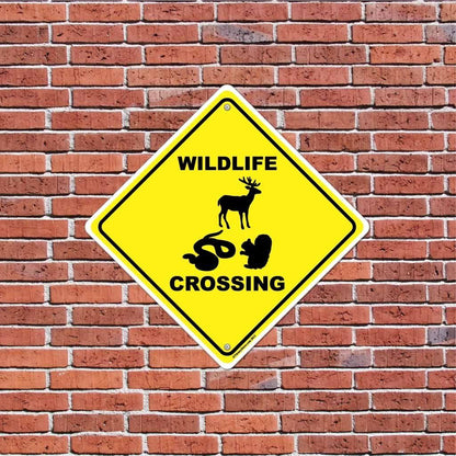 Wildlife Crossing Sign or Sticker