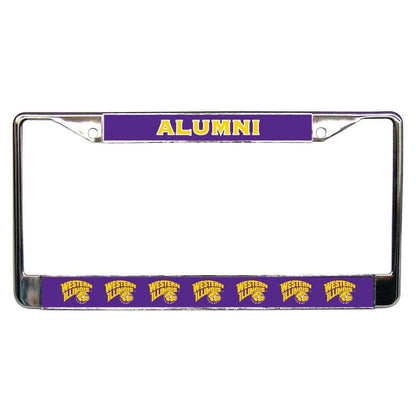 Western Illinois University Alumni License Plate Frame FREE SHIPPING