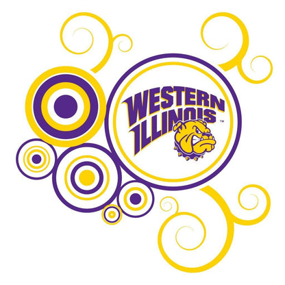 Western Illinois University Rally Towel (Set of 3) - Swirl Design