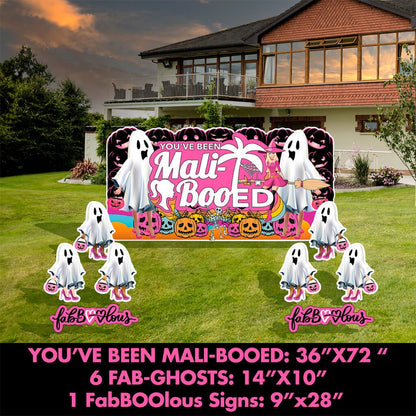 You've Been Booed' Halloween Yard Sign - Mali-Booed