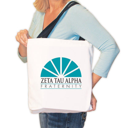 Zeta Tau Alpha Canvas Tote Bag - Logo Design